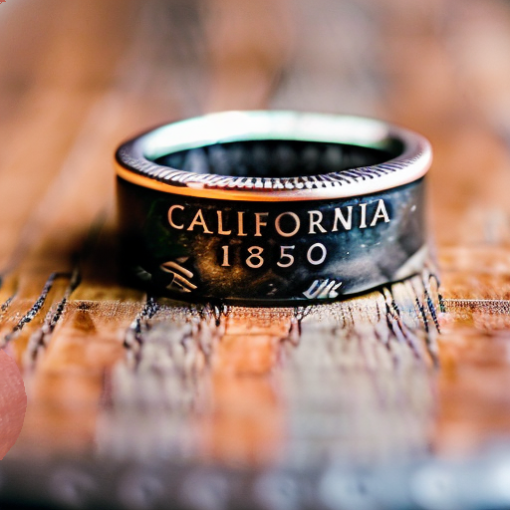 California State Coin Ring